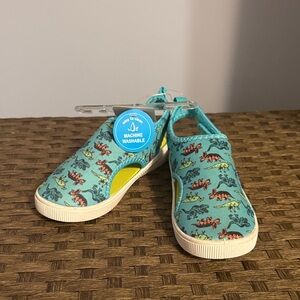 Carter's Teal Dinosaur Print Sneakers